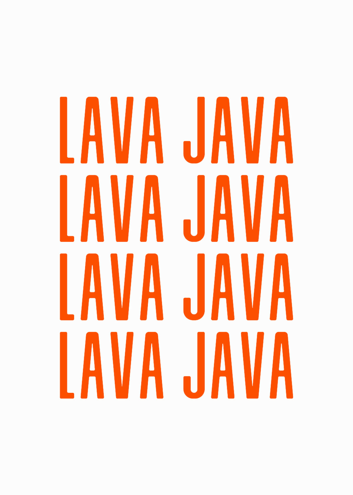 LAVA JAVA