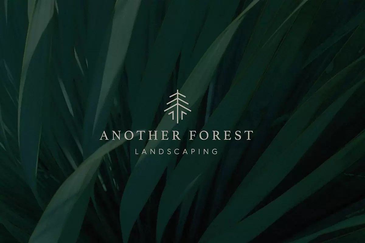 Another Forest Landscaping花园反白logo