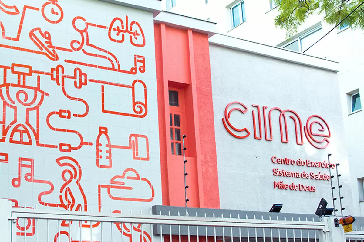 Cime健身中心招牌