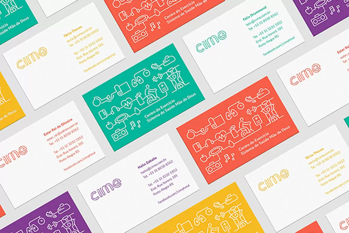 Cime健身中心名片