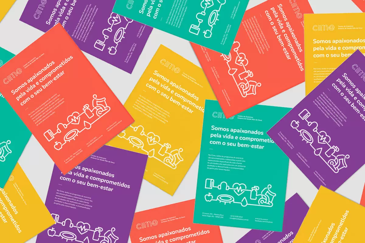 Cime健身中心海报