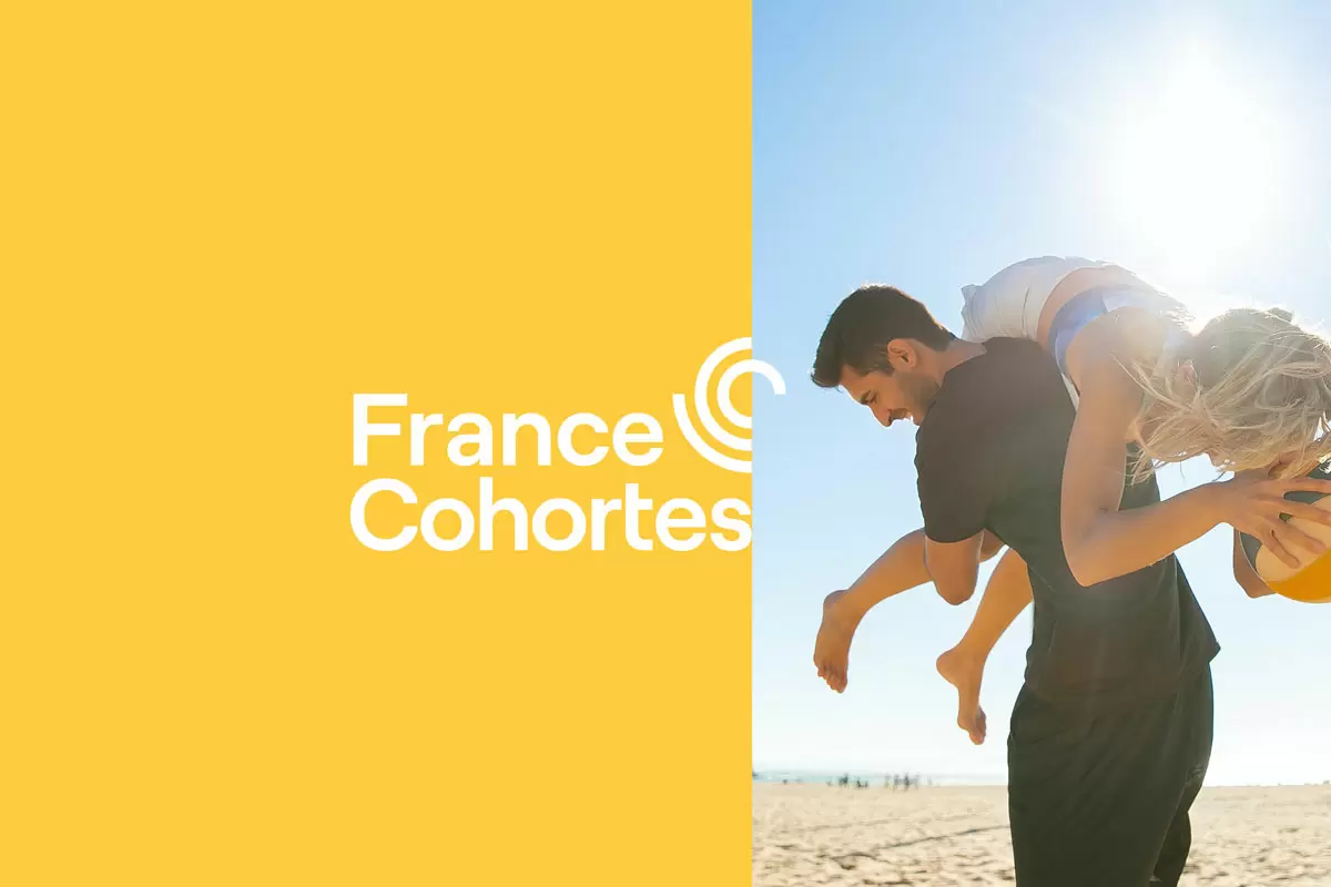 France Cohortes医疗反白标识