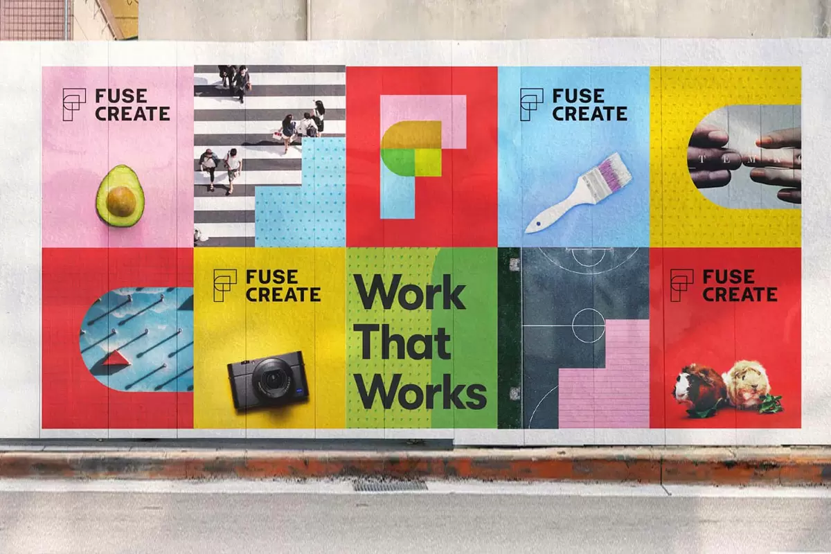 FUSE Create市场营销海报